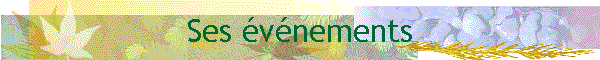 Ses vnements