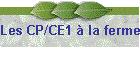 Les CP/CE1  la ferme