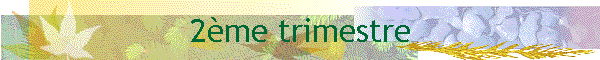 2me trimestre